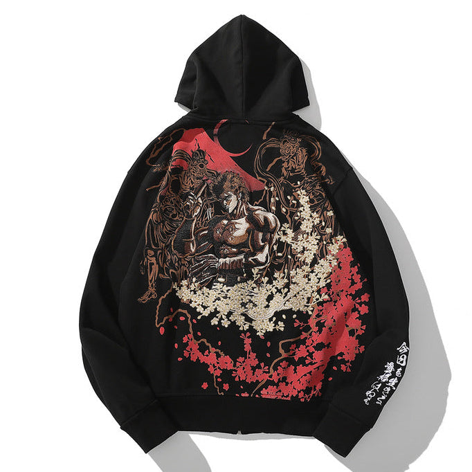 Hokuto Legacy Embroidery Hoodie – OniHolic