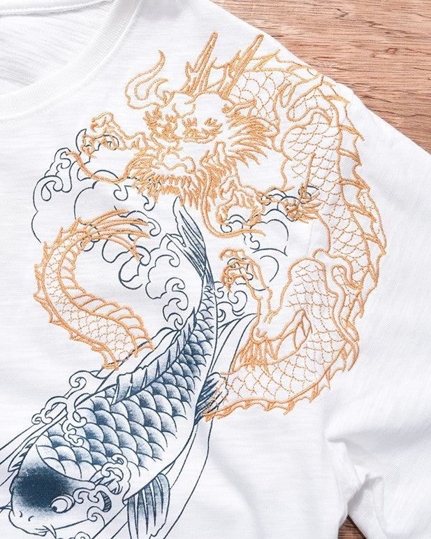 Storm The Falls Embroidery Tee