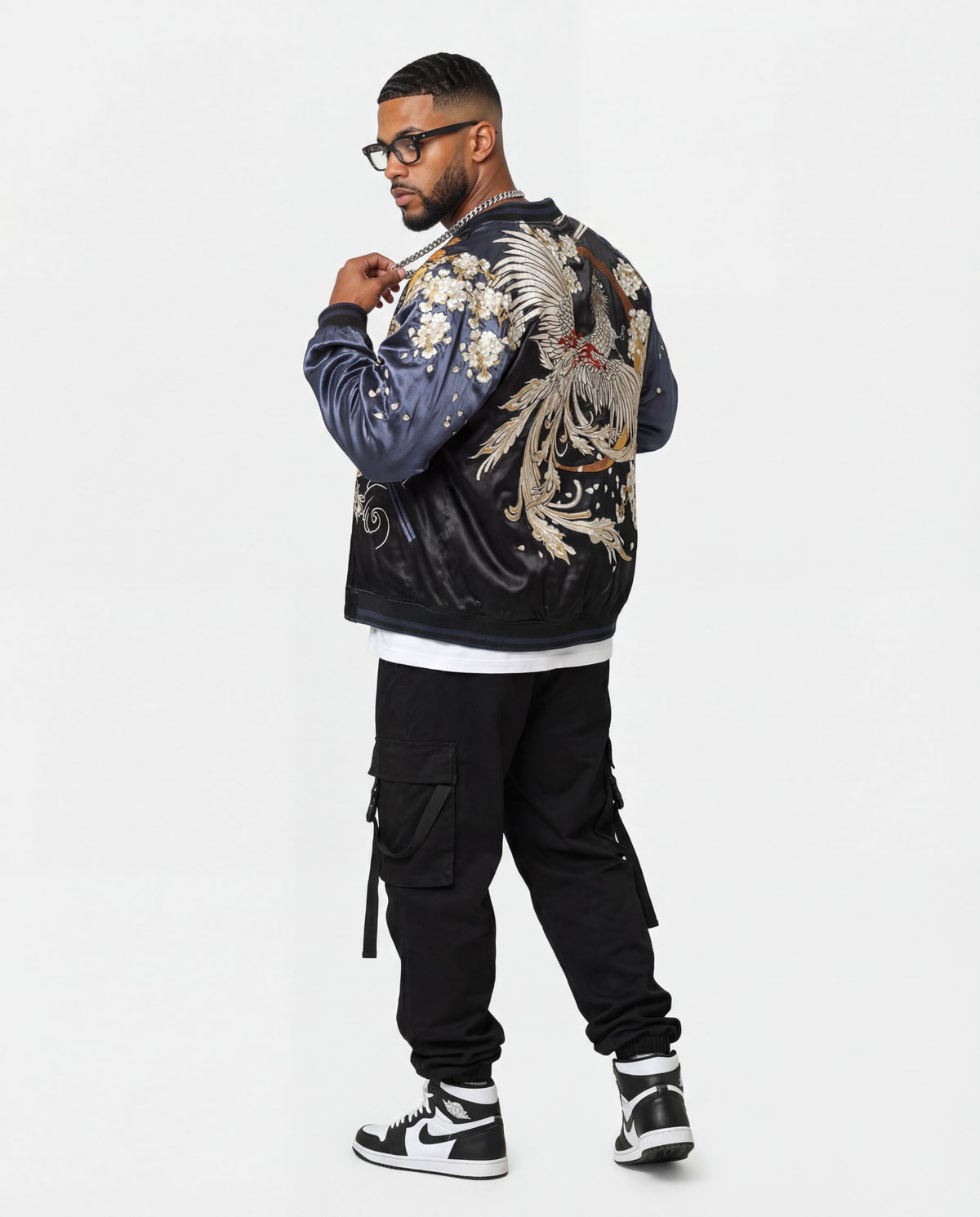 The Monarch's Ascension Sukajan Jacket