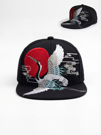 Zenith Crane Embroidery Headwear