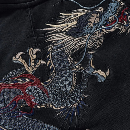 The Quad-Gods Embroidery Hoodie