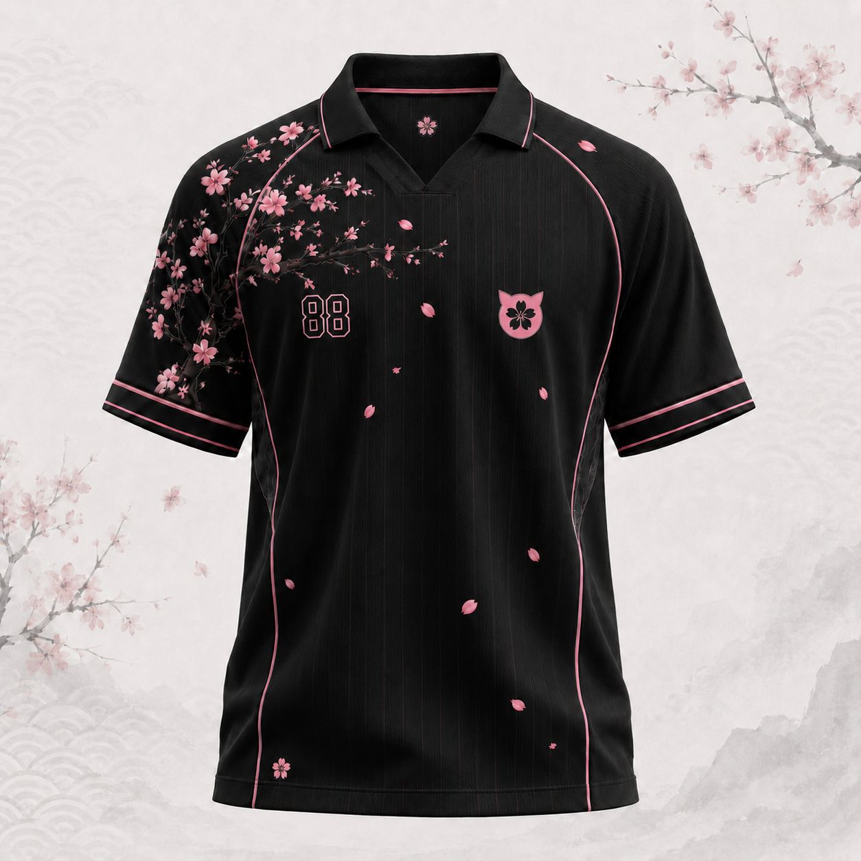 Yozakura Jersey Polo
