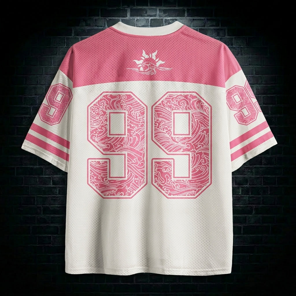 Sakura Wave Mesh Jersey