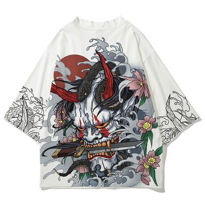Oni Hannya Haori Kimono Jacket