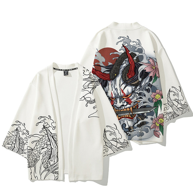 Oni Hannya Haori Kimono Jacket