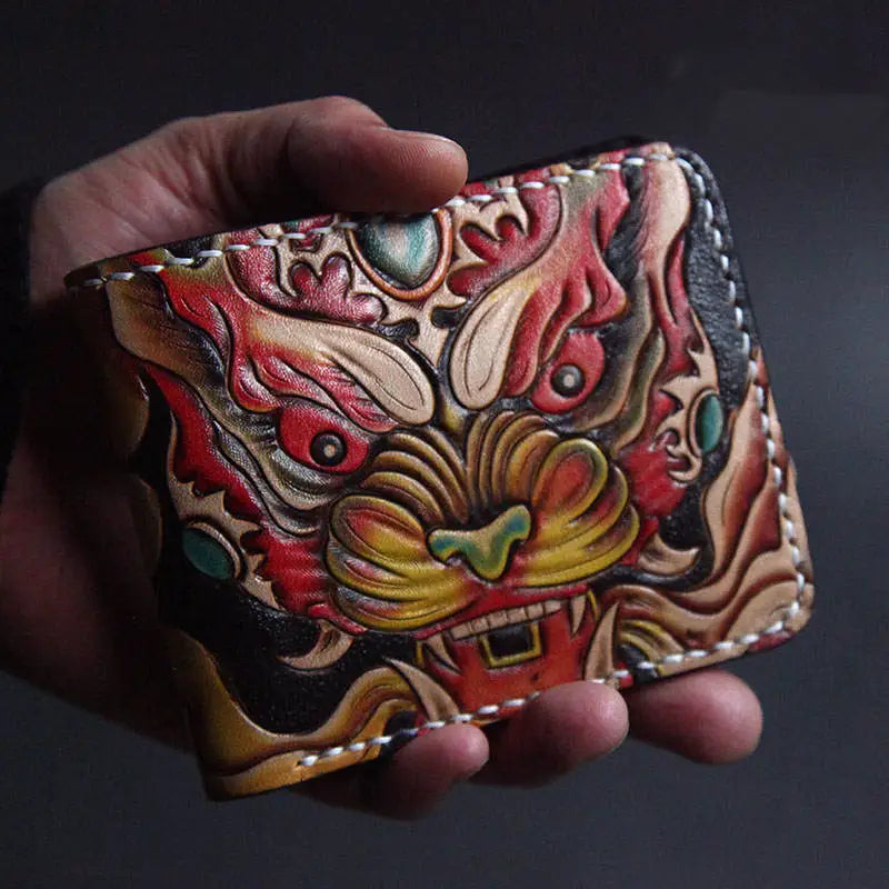 Yokai Handcrafted Leather Wallet