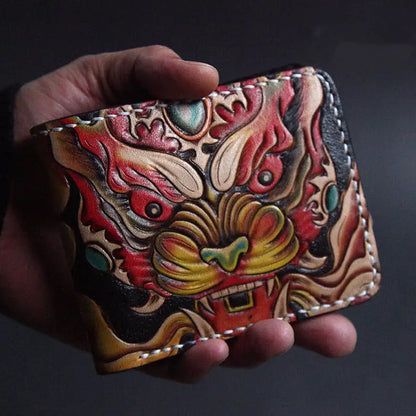 Yokai Handcrafted Leather Wallet