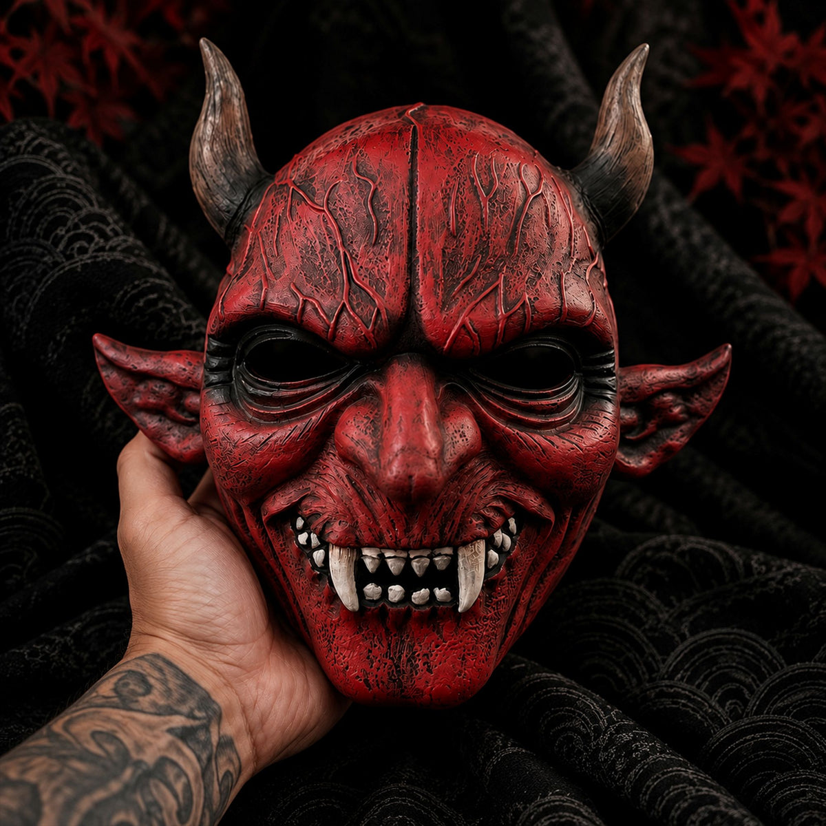 Aka-Oni Fanged Mask