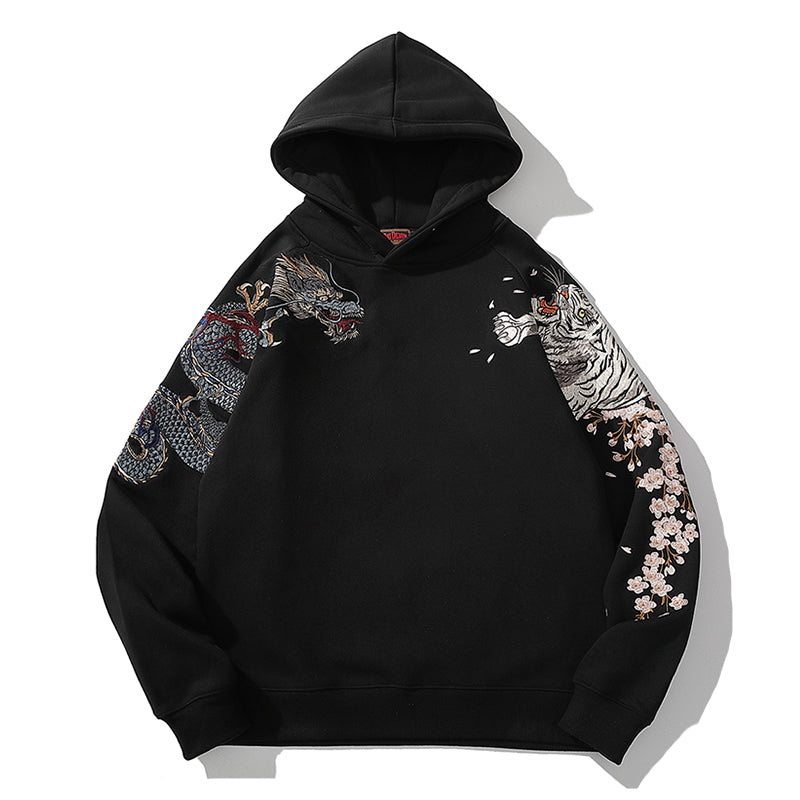 The Quad-Gods Embroidery Hoodie