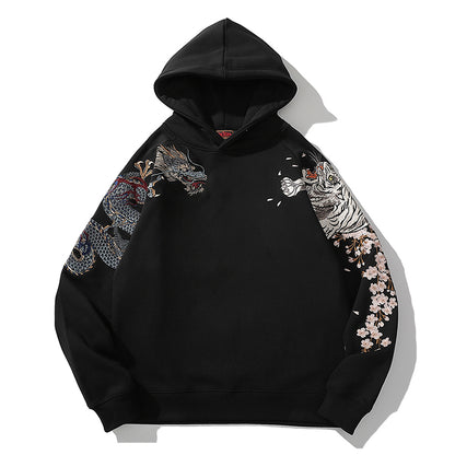 The Quad-Gods Embroidery Hoodie