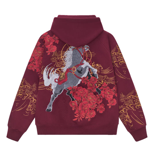 Warhorse Embroidery Hoodie