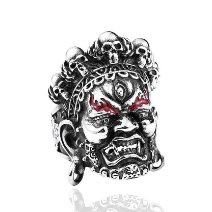 Mahakala Wrath Buddha Ring
