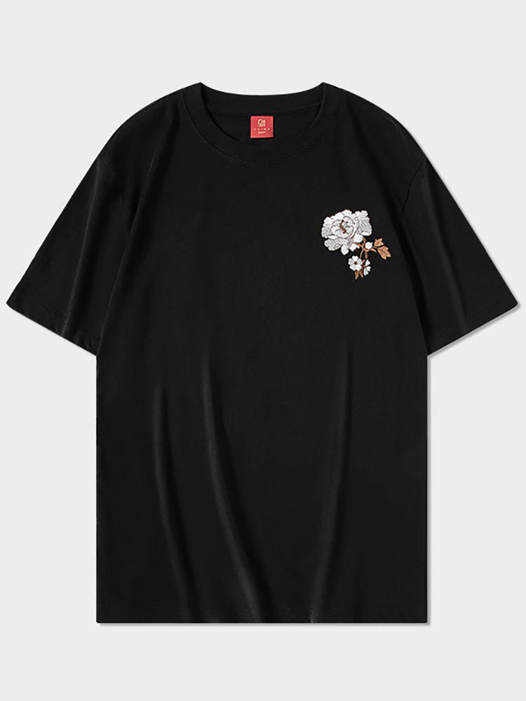 Zenith Bloom Embroidery Tee