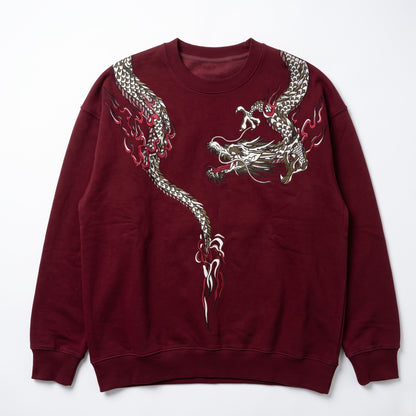 Coiled Ryu Embroidery Sweatshirt