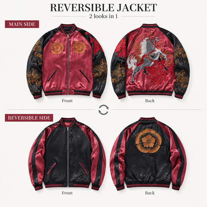 Imperial Steed Sukajan Jacket [REVERSIBLE]