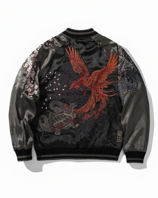 Four Legendary Creatures Sukajan Jacket