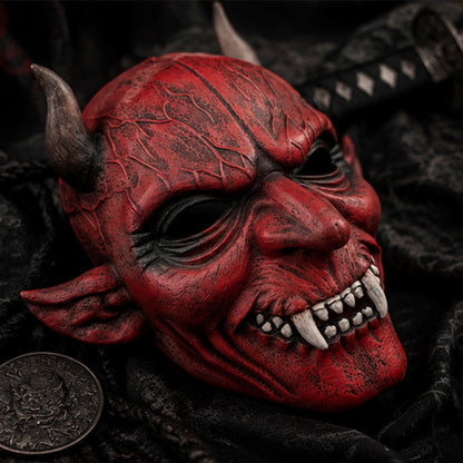 Aka-Oni Fanged Mask