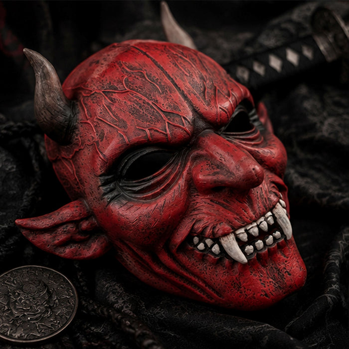 Aka-Oni Fanged Mask