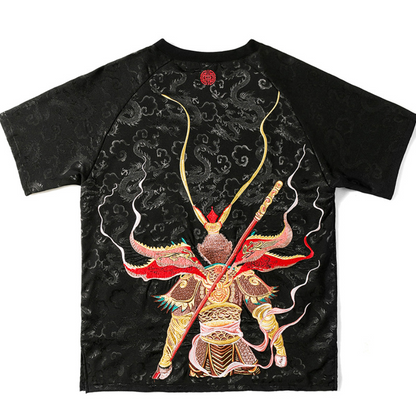 Mythic Wukong Embroidery Tee