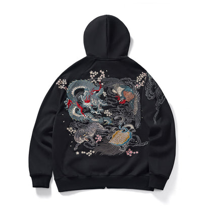 LEGACY 4 Embroidery Zipper Hoodie
