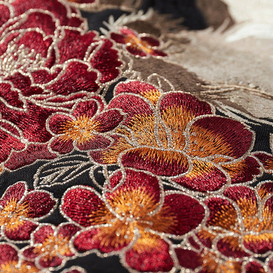 Nine-Tails Fox Embroidery Hoodie