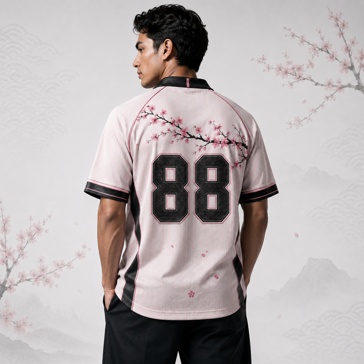 Yozakura Jersey Polo