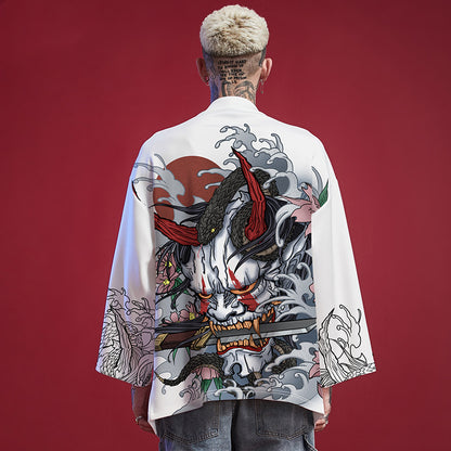 Oni Hannya Haori Kimono Jacket