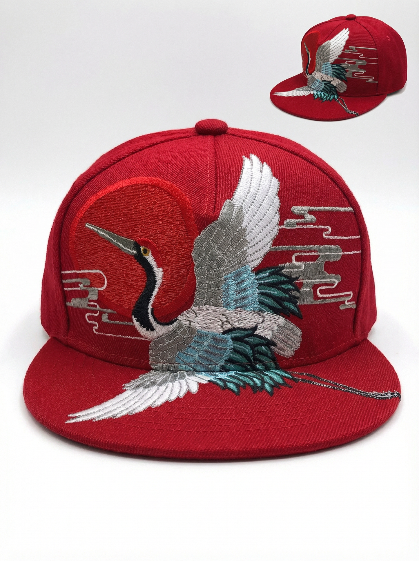 Zenith Crane Embroidery Headwear