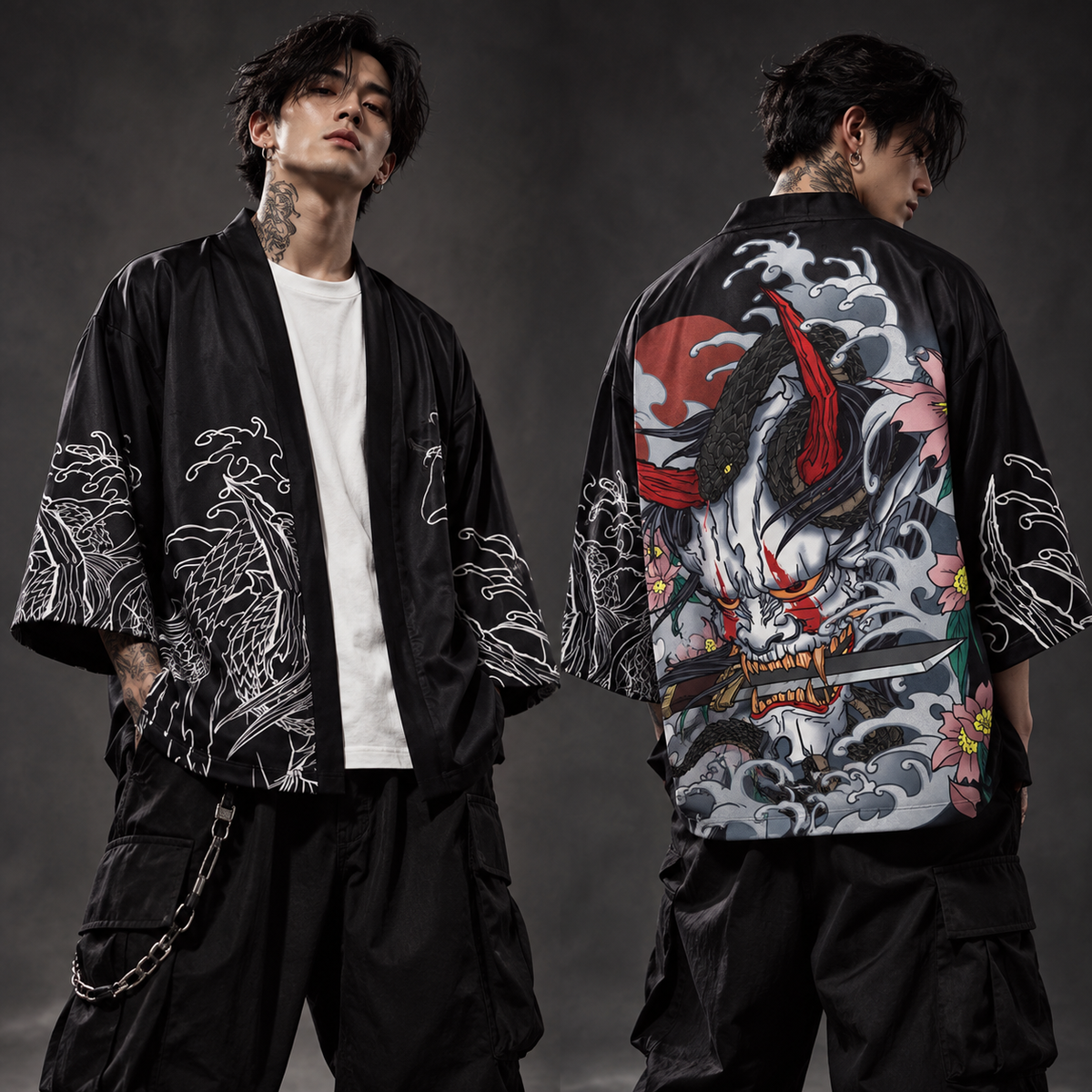 Oni Haori Kimono Jacket