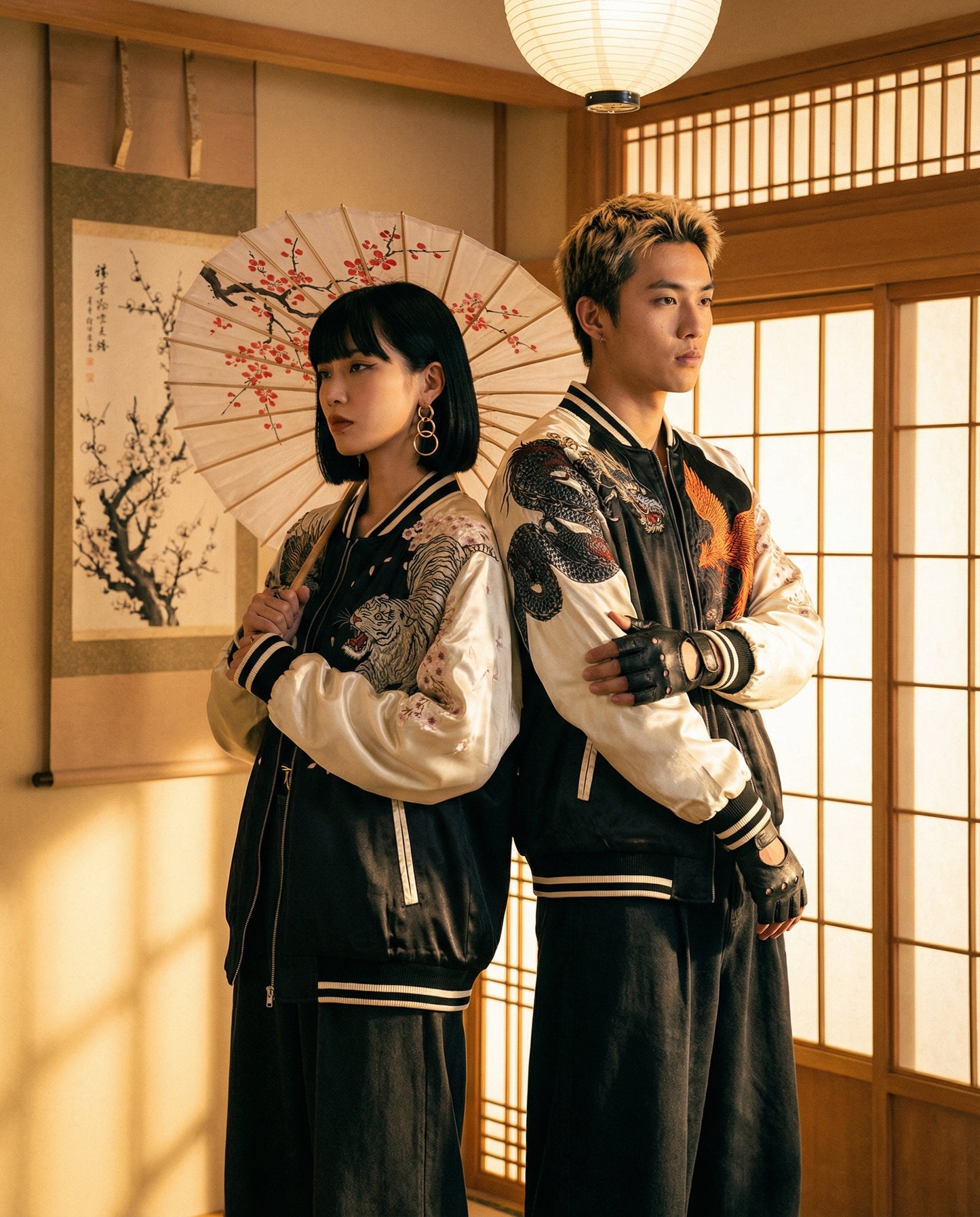 Four Legendary Creatures Sukajan Jacket