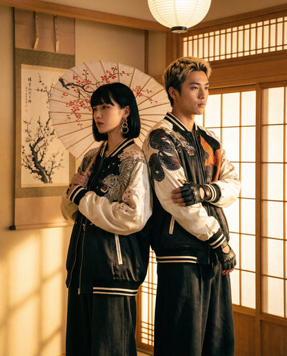 Four Legendary Creatures Sukajan Jacket