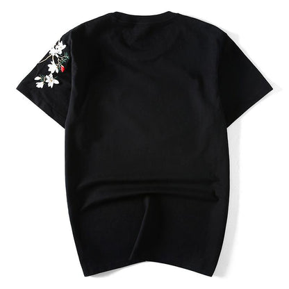 Eastern Eden Embroidery Tee
