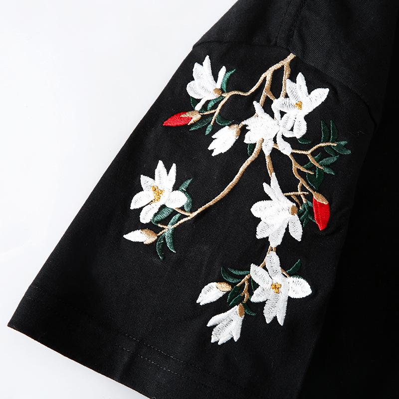 Eastern Eden Embroidery Tee