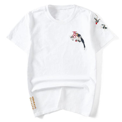 Eastern Eden Embroidery Tee