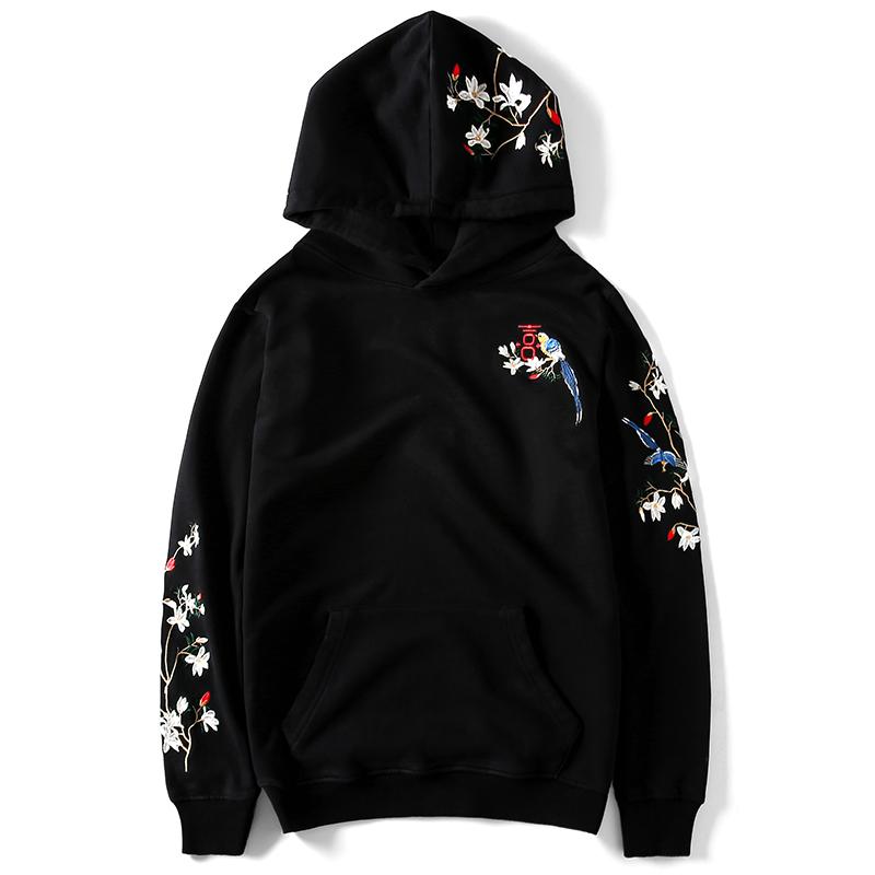Eastern Eden Embroidery Hoodie
