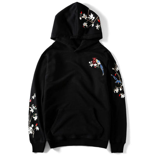 Eastern Eden Embroidery Hoodie