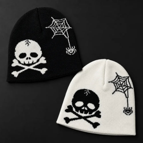 Arachnid Skull Beanie