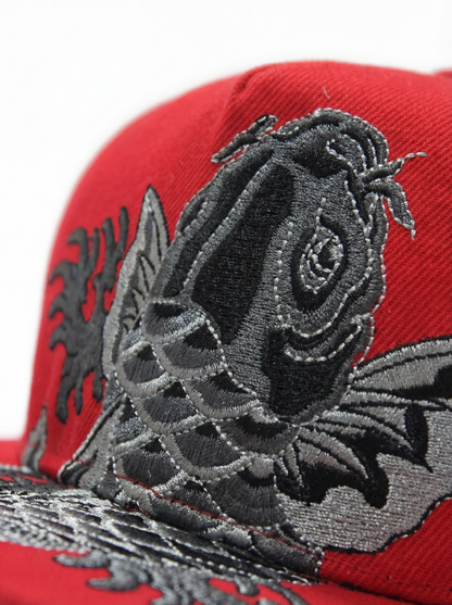 Moonlight Koi Embroidery Headwear