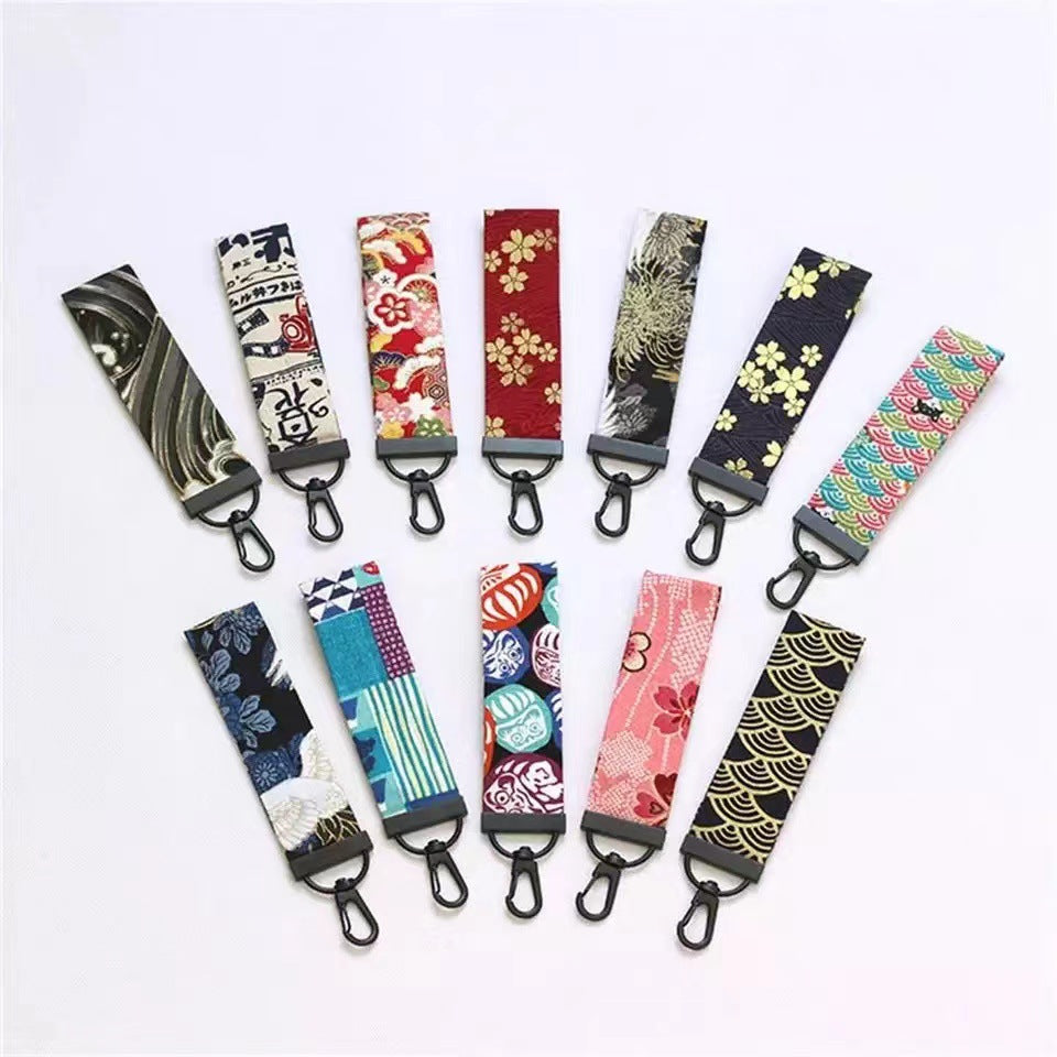 Keychain Personality Japanese Style And Wind Ornaments Koi Car Buckle