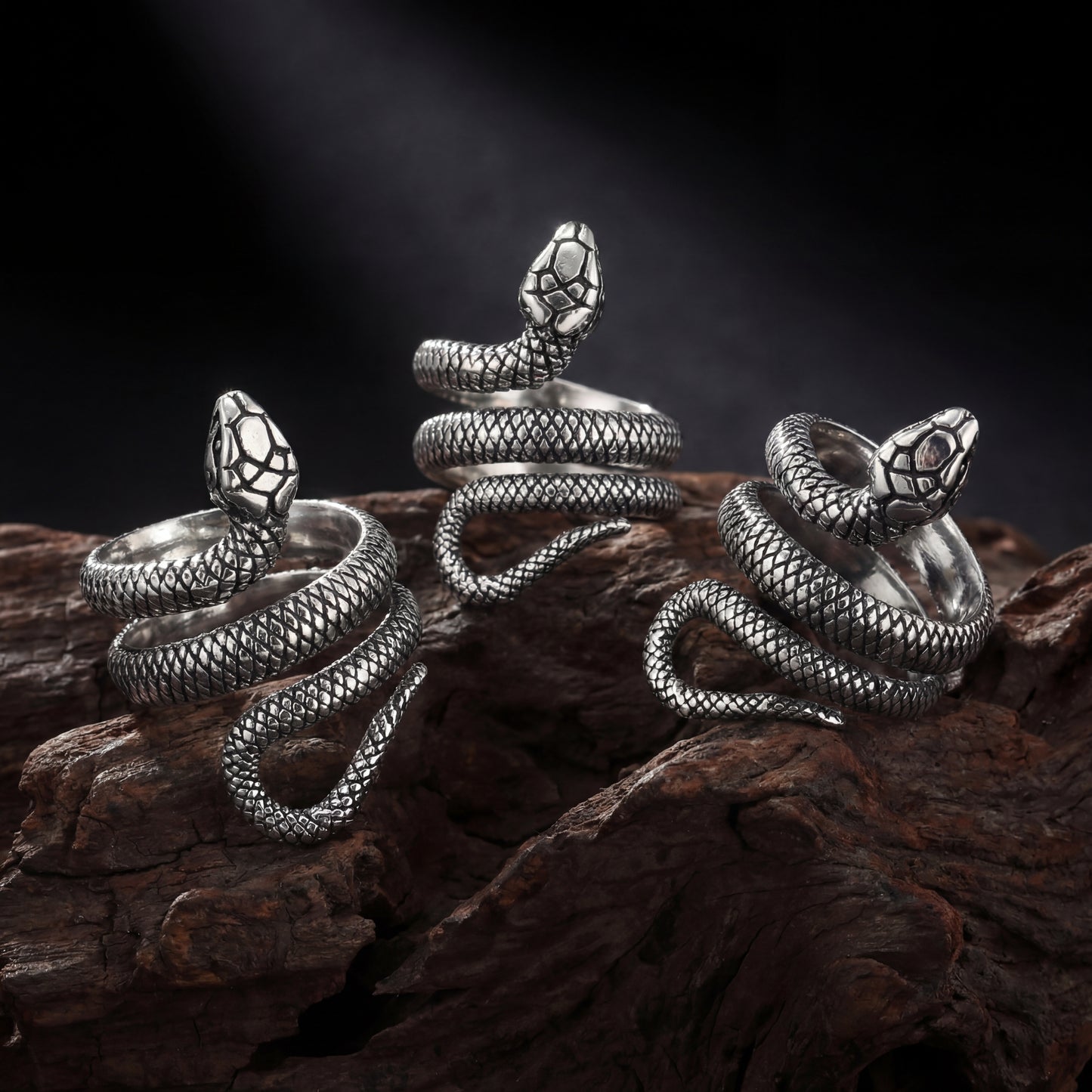 Coiled Snake Ring