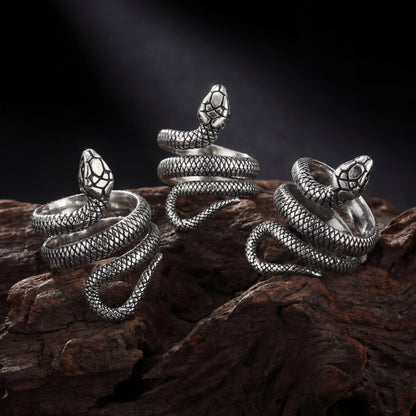 Coiled Snake Ring