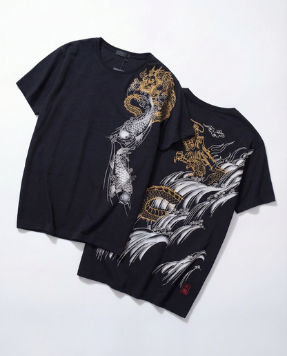 Storm The Falls Embroidery Tee