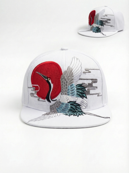Zenith Crane Embroidery Headwear