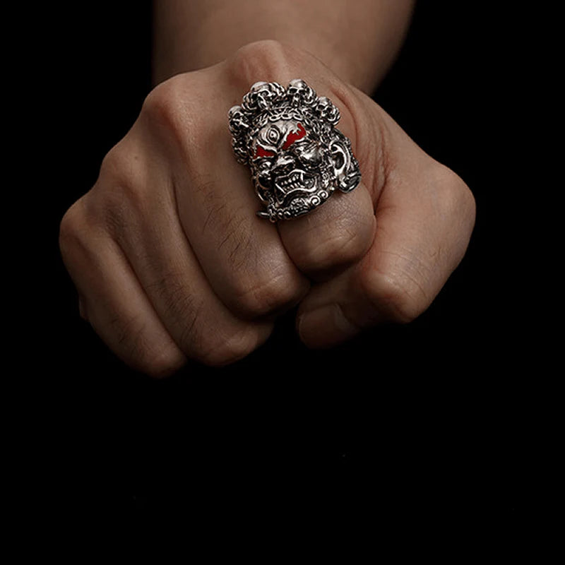 Mahakala Wrath Buddha Ring