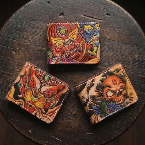 Yokai Handcrafted Leather Wallet