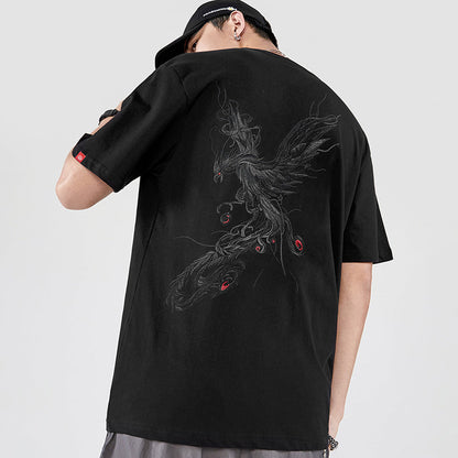 Phoenix Embroidery Tee