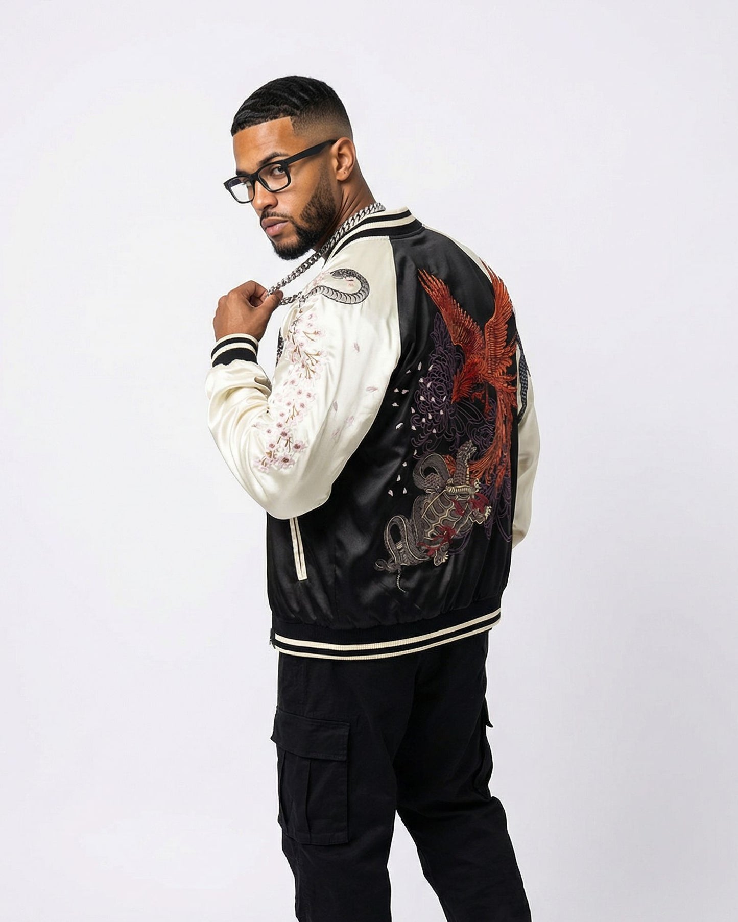 Four Legendary Creatures Sukajan Jacket