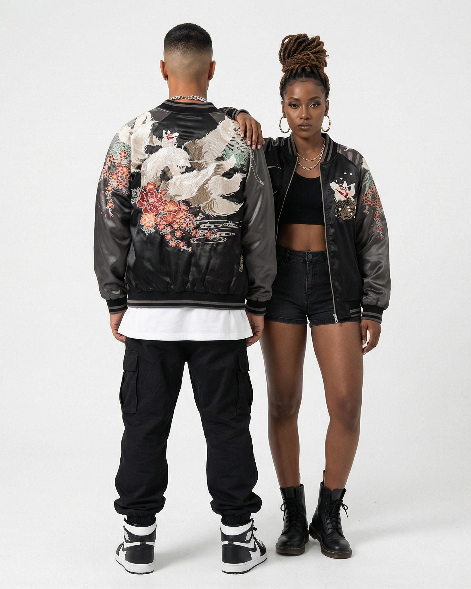 Nine-tails Fox Sukajan Jacket – OniHolic