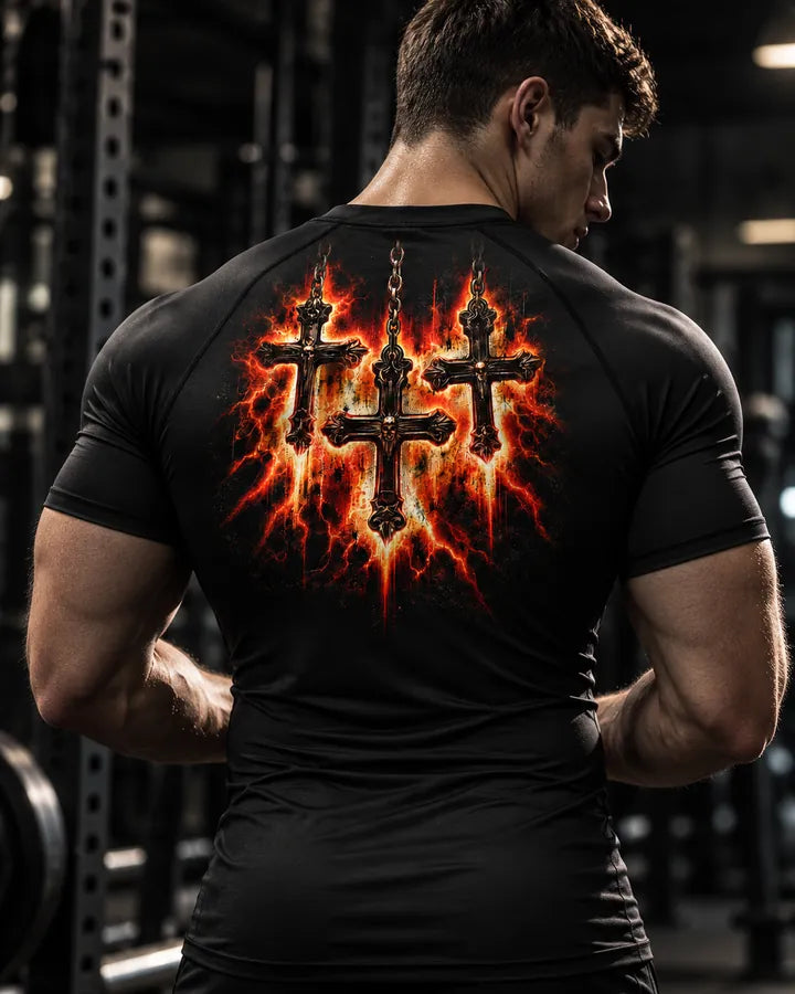 Fiery Trinity Compression Tee