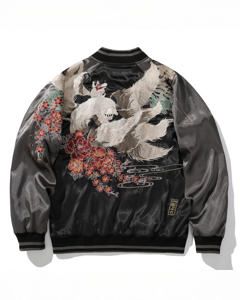 Nine-tails Fox Sukajan Jacket – OniHolic